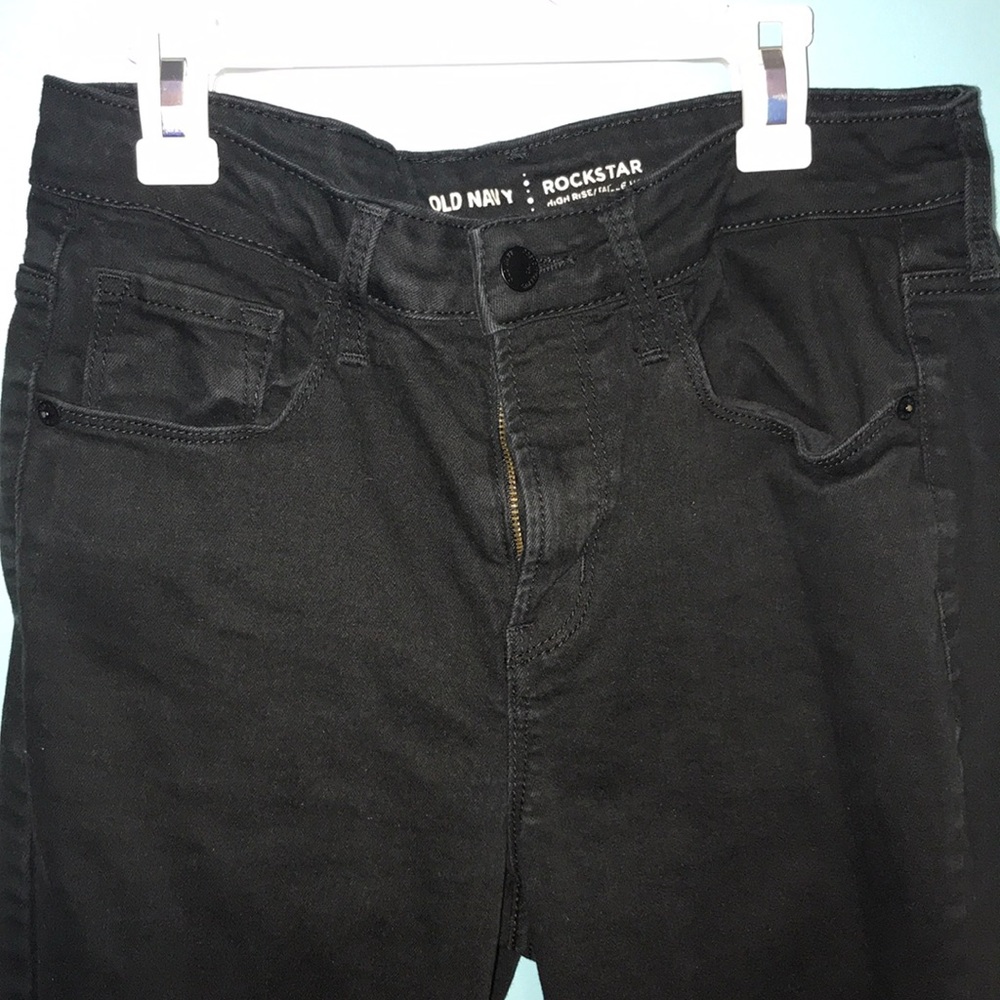 Old navy Black ripped pants